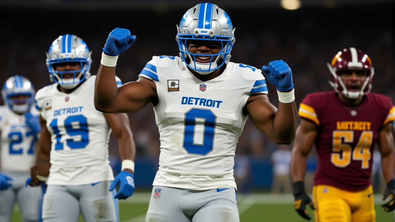 Lions Dominate Giants 42-14 in Week 12 Showdown at Ford Field
