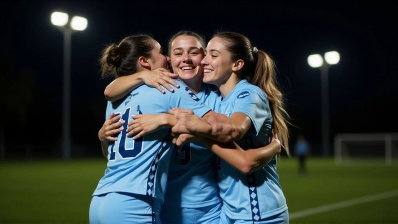 North Carolina Stuns No. 3 Tennessee 3-1 in NCAA Soccer Comeback Win